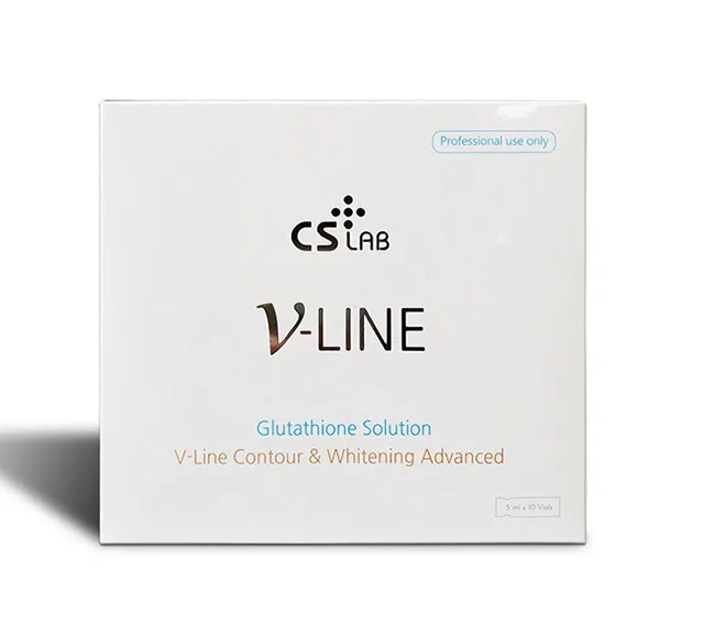 CS Lab V Line lipolysis for face and body, V-Line lipolytics Korea - Injection use. - 1box /10 ampoules 